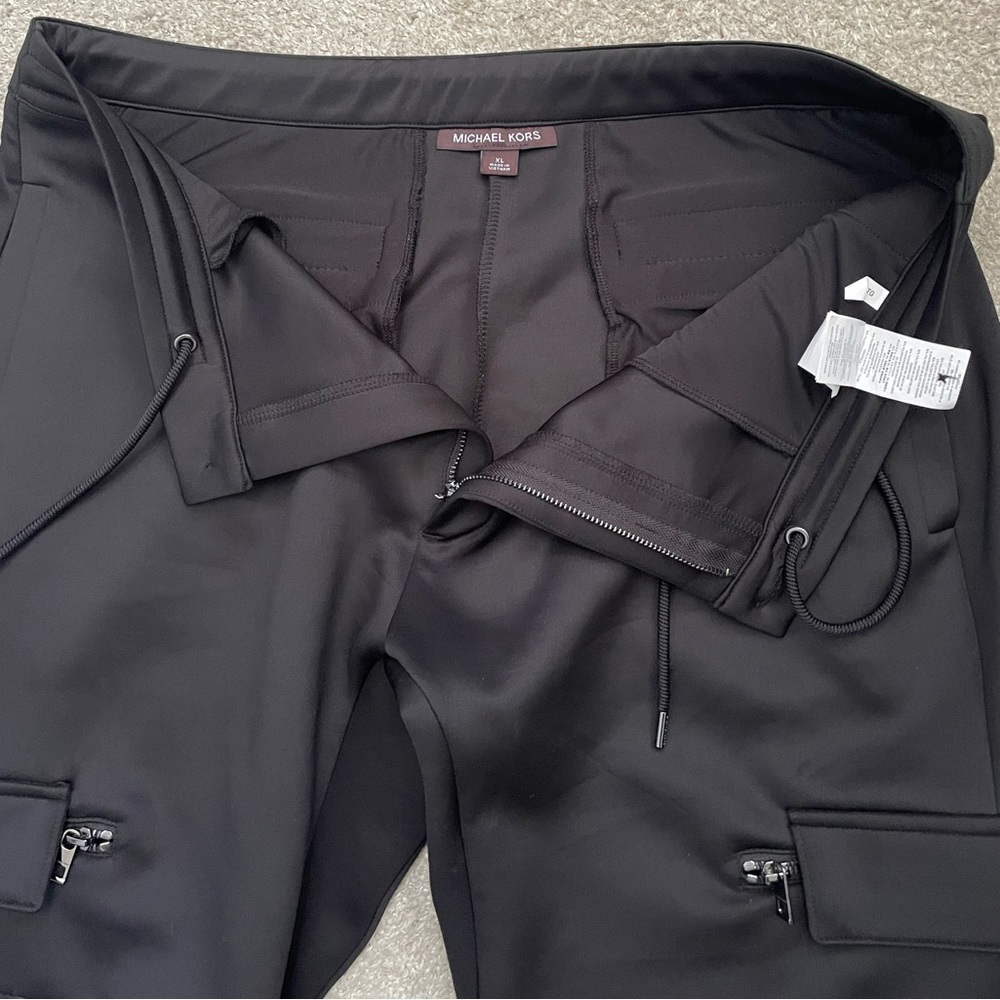 Michael Kors Track Pants. Black. Size XL. Worn once